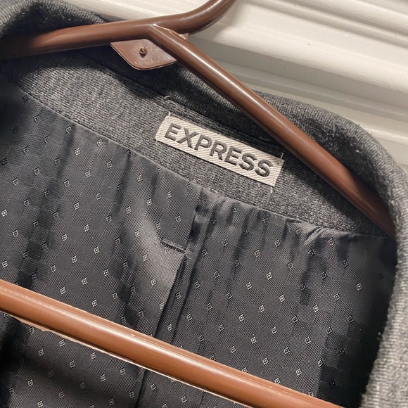 Express Grey Blazer - Picture 3 of 3